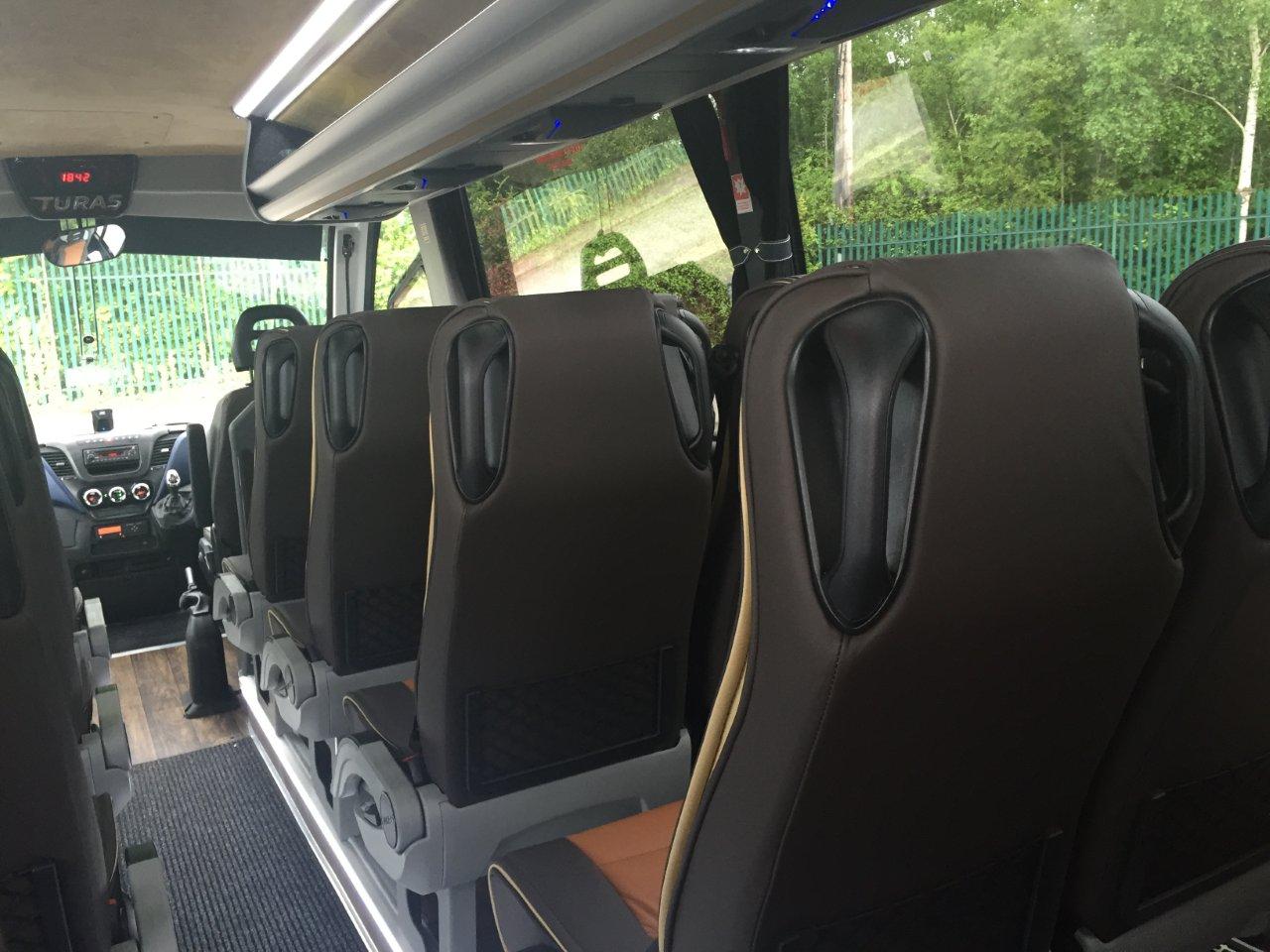 Inside Back View of 24 Seater